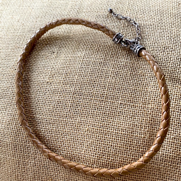 NAGUAL CHOKER OR WRAP BRACELET LEATHER/sterling - Picture 4 of 4